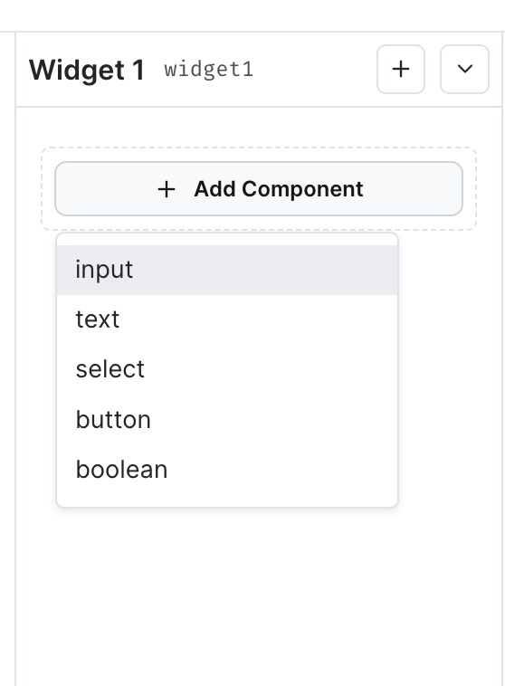 select component